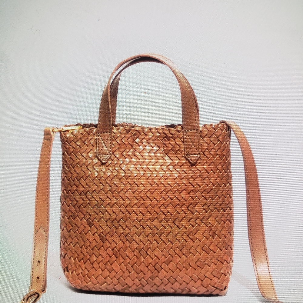 Madewell small leather transport Bag